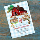 Search for farm baby boy shower invitations Barnyard
