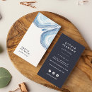 Recherche de vagues bleues cartes visite Pour elle