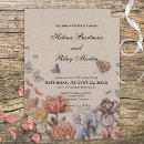 Recherche de papillon vintage invitations Floral