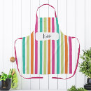 Search for vertical stripes aprons Colourful