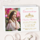 Search for photo quinceanera invitations Gold