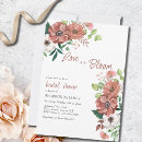 Search for autumn bridal shower invitations Love is in bloom