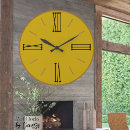 Search for mustard yellow clocks Gold