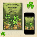Search for shenanigans invitations Leprechaun
