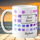 Recherche de peinture rose tasses Aquarelle