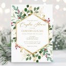 Search for winter couples shower invitations Greenery
