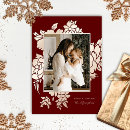 Search for round christmas cards Floral