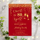 Search for men red invitations Glitter