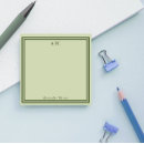 Recherche de green post its Minimaliste