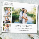 Search for simple save the date postcards Black and white