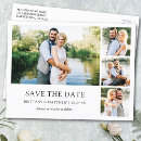 Search for simple save the dates postcards Black and white