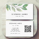 Recherche de verdure cartes visite Feuillage