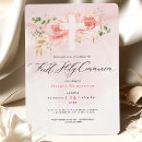 Search for botanical first communion invitations Calligraphy