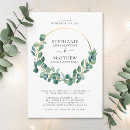 Search for eucalyptus leaves wedding invitations Spring summer fall
