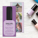 Search for nail polish birthday invitations Manicure
