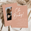Recherche de terracotta baby shower invitations Oh mon bébé