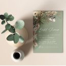 Search for sage green bridal shower invitations Floral