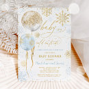Search for gold snowflakes invitations Baby it's cold outside