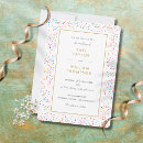 Recherche de geometric mariage invitations Simple