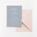 Search for contemporary baby shower invitations Calligraphy