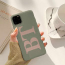 Search for dark pink iphone cases Initials