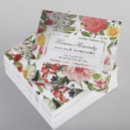 Recherche de jardin vintage cartes visite Élégant