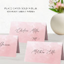 Search for unique place cards Watercolor