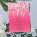 Search for trendy quinceanera invitations Girly
