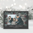 Search for evergreen christmas cards Hand drawn