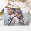 Recherche de casual wedding invitations Elopement