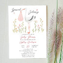 Search for classic baby girl shower invitations Traditional