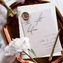Search for white rehearsal dinner invitations The night before