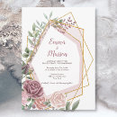 Search for dusty pink and gold wedding invitations Chic