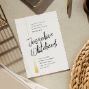 Search for tassel graduation invitations Typography