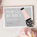 Recherche de pop the champagne invitations Faire éclater la bulle