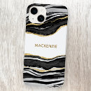 Search for black and white marble iphone cases Watercolor