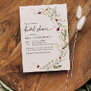 Search for delicate bridal shower invitations Blush pink