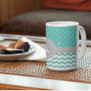 Search for teal chevron mugs Zigzag