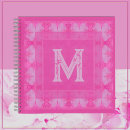 Search for cute pretty girly pink notebooks Glitter