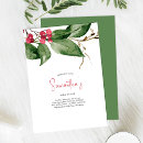 Search for classy seasonal invitations Greenery