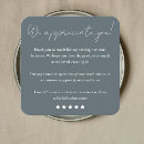 Search for feedback business cards Leave us a review