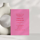 Recherche de pink engagement party invitations Simple