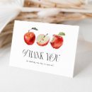 Search for apple thank you cards Apple bridal shower