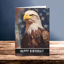 Search for bald eagle birthday cards Patriotic