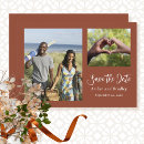 Search for burnt orange save the dates Elegant