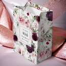 Search for burgundy floral gift bags Botanical