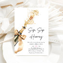 Search for sip sip hooray bridal shower invitations Champagne