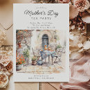 Search for mothers day tea party invitations Watercolor