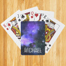 Search for galaxy playing cards Space