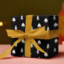 Search for black christmas tree wrapping paper Modern